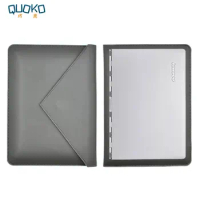 Laptop bag case Microfiber Leather Sleeve for Lenovo Yoga 6 Pro(Yoga 920 Yoga 910) 12.5inch Dual Pocket Envelope style