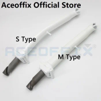 ACEOFFIX for Brompton Bike 2020 White head tube stem chrome molybdenum steel folding for S/M handlebar