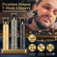 T9 Dragon Vintage Alat Cukur Rambut Jenggot Pisau Super Tajam Aman Segala Usia