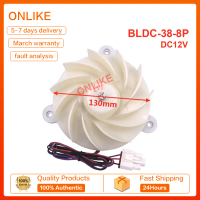 Applicable to 90%NEW Samsung refrigerator refrigeration and freezing fan cooling DC fan accessories 