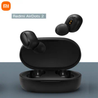Xiaomi Redmi Airdots 2 Wireless Bluetooth-compatible 5.0 Charging Earphone stereo bass Earphones Ture Wireless Earbuds AI Contr