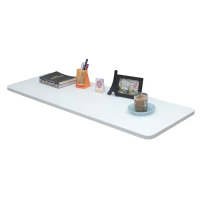meja lipat dinding minimalis.(p.80,100,120)(L.50) - Putih, 80x50