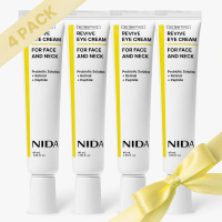 ครีมบำรุงรอบดวงตา NIDA Revive สำหรับใบหน้าและลำคอ (40mL) / โซลูชันโปรไบโอติก เรตินอล เปปไทด์ / ริ้วร