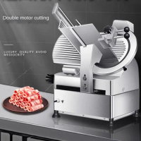 Commercial meat cutter Frozen beef and mutton roll slicer Meat slicer