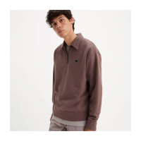 【LEVIS 官方旗艦】Skateboarding™滑板系列 男款 開襟拉鍊罩衫 熱賣單品 A1012-0008