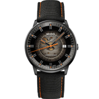 MIDO 美度 官方授權 Commander Gradient香榭系列 煙黑漸層機械腕錶 M0214073741100/40mm