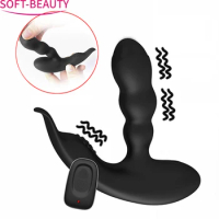 Prostate Massager Anal Vibrator Male Vibrators Anal Plug Sex Toys Sex Shop for Men Prostate Stimulator Adult 18 Sex Toys