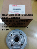 DUDUKAN GEAR BELAKANG SHOGUN 110/SHOGUN 125/RC100/ARASHI/A100/FR80