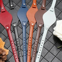 For Fossil Soft Genuine Leather 8mm Watchbands Es3077es2830es3262es3060 with Stand Base Women Multicolor with Tool Watch Strap