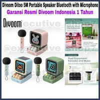 Divoom Ditoo 5M Portable Speaker Bluetooh with Microphone - Garansi Resmi Divoom Indonesia 1 Tahun B