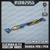 Emblem Verza Titanium, Emblem Timbul Honda Verza untuk Motor - Motorcycle