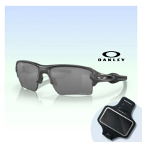 【Oakley】Flak 2.0 xl 運動偏光太陽眼鏡(OO9188-F8 Prizm black 偏光鏡片)