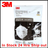 50Pcs/Lot 3M 9502+/9501+ KN95 Mask Safety Self-Priming Filter Type Anti-Particulate Respirator Reusable Dust Face Mouth Masks