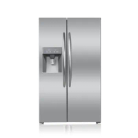 Double door freezer refrigerator
