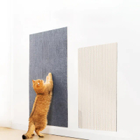 【上手家居】貓咪攀爬貼 60x100cm 2片組(防貓抓/貓抓板 /抓貼/防抓貼/貓咪抓板/貼牆貓抓板/沙發防抓貼)