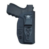 Glock 19 Holster IWB Kydex Holster Fit: Glock 19 19X / Glock 23 / Glock 25 / Glock 32 / Glock 45 (Gen 1-5) Cz P10 Pistol Case