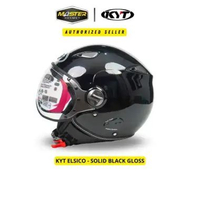 HELM KYT ELSICO SOLID HELM RETRO KYT ANTI MALING ORIGINAL M CREAM