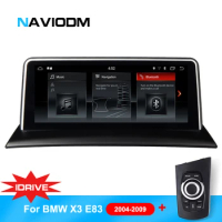6G 128G Android 10 Car Multimedia Player GPS Navigation DSP Car DVD For BMW X3 E83 (2004-2009) with iDrive Car Audio Car GPS
