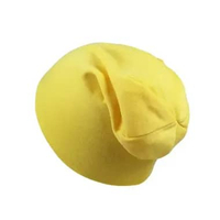 TOKO1973 Topi kupluk anak ROCKY - topi anak2 beanie cap topi kupluk One Size YELLOW