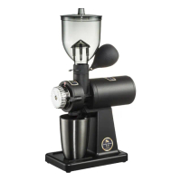 【楊家】咖啡磨豆機 螺旋平刀 電動磨豆機 黑色(690N-K)
