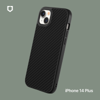 犀牛盾 iPhone 14 Plus(6.7吋) SolidSuit防摔背蓋手機殼-碳纖維紋路