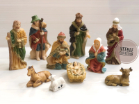 Patung kelahiran yesus Fiber sedang/Diorama /patung yesus hiasan pohon