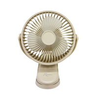  ROMEO USB充電式夜燈桌夾扇(DFK-120) [大買家]