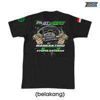 Kaos Tshirt Baju Murah Combed 30 Distro Driver Muda Pilot Darat Mangan Turu Ngopi Nyopir Bayaran sab