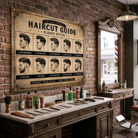pajangan poster BARBERSHOP