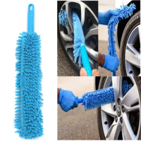 Bendable Chenille Microfiber Duster Cleaner Handle Flexible Washable Clean the Dust Furniture for Ceiling Fans Car Brush