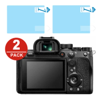 2x LCD Screen Protector Protection Film for Sony A6700 alpha A7CR A7CII A7IV A7 IV A7M4 ZV-E1 ZVE1 Camera