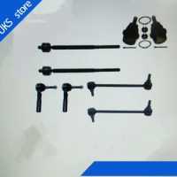 One Set 8 pcs outer tie rod end &amp; inner tie rod &amp; stabilizer barlink &amp; lower ball joint for DODGE JOURNEY 2,4L 2013