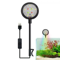 ACCURACY USB-Plug Aquarium Mini Lamp LED Fishbowl Landscaping Fish Tank Colored Lights Accessories R