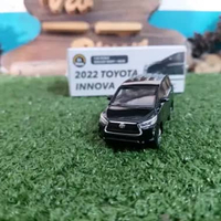 Diecast Miniatur Toyota Innova Reborn 2022 hitam skala 1:64