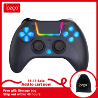 Ipega 4023 Bluetooth Gamepad Game Controller Touchpad Wireless Joystick for Playstation 4 PS4 PS3 iOS MFi Games Android Phone PC