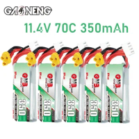 RC FPV Drone Battery GNB 3S1P 11.4V 350mAh Lipo Battery For BETAFPV Beta75X 3S Beta65X 2S Whoop Drones Parts 70C 11.4V Battery