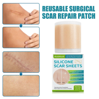 Medical Grade Silicone Scar Sheets, Silicone Scar Tape Professional Scar Removal Treatment, Reusable