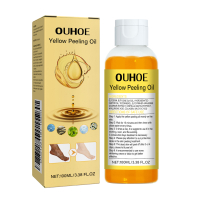 OUHOE  Yellow Exfoliating Oil   Hydrating Moisturizing Skincare Body Skin Cleansing Brightening Skin