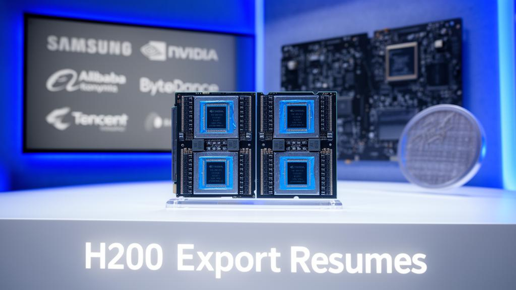 NvidiaのAIチップ「H200」中国向け輸出再開へ―SK Hynixに恩恵、Samsung 