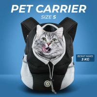 Tas Ransel Backpack Hewan Anjing Kucing Size S Aman & Mudah di Bawa