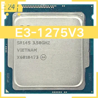 Xeon-E3-1275V3 Quad-Core Processor, 3.50GHz, 8M, Socket 1150, E3 1275 V3, CPU