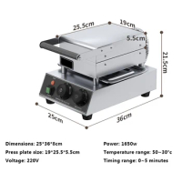 NS-10 Ice Cream Egg Pastry Machine Crispy Egg Roll Machine Baked Waffle Cake Baking Pan Crispy Machi