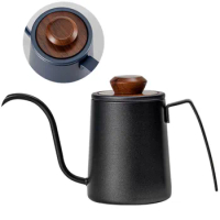 300ML Pour Over Coffee Kettle Gooseneck Kettle Spout Drip Coffee Maker Kettle Long Narrow Stainless Steel Pour Over Coffee Pots