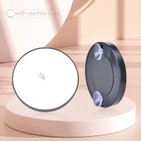 8.8CM 5X/10X/15X Magnifying Mirror Suction Cup Women Beauty Makeup Cosmetic Shower Home Magnification Glass