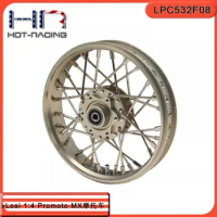 HR Losi 1:4 Promoto MX Motorcycle 7075 Aluminum Alloy Electric Bicycle Front Hub Hard Film Oxidation Sold 0