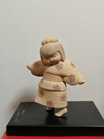 日本擺飾 人形置物 和服娃娃 陶制人形