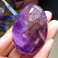 天然巴西紫水晶碎石原石把玩五行消磁凈化魚缸香薰療愈石供佛曼扎