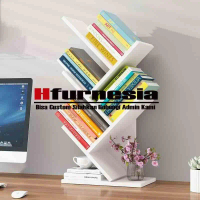 Terbaru RAK BUKU MINIMALIS / RAK BUKU UNIK / RAK BUKU ANAK / TEMPAT BUKU MODEL POHON TREEMANSION Fur