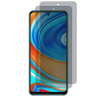 Anti-spy tempered glass for xiaomi redmi note 9t protective glass screen protector on note9t not 9 t t9 film privacy glass