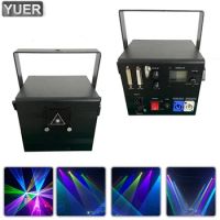 4W 20K 25K Full Color RGB Scanning Effect Laser Light DMX512 Music Control Laser Projector DJ Disco Stage Party Bar Indoor